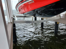 boat hoist boathouse lift aluminum cradle with bunks