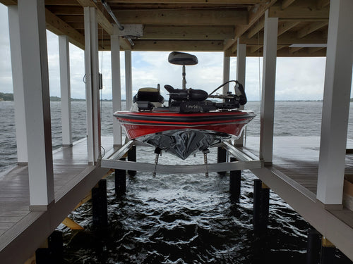 aluminum boat lift cradle for boat hoist boathouse lift