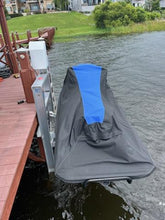 Dock mount electric PWC jet ski lift for waverunner or seadoo