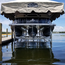 Boat hoist legacy canopy cover for a freestanding ShoreStation